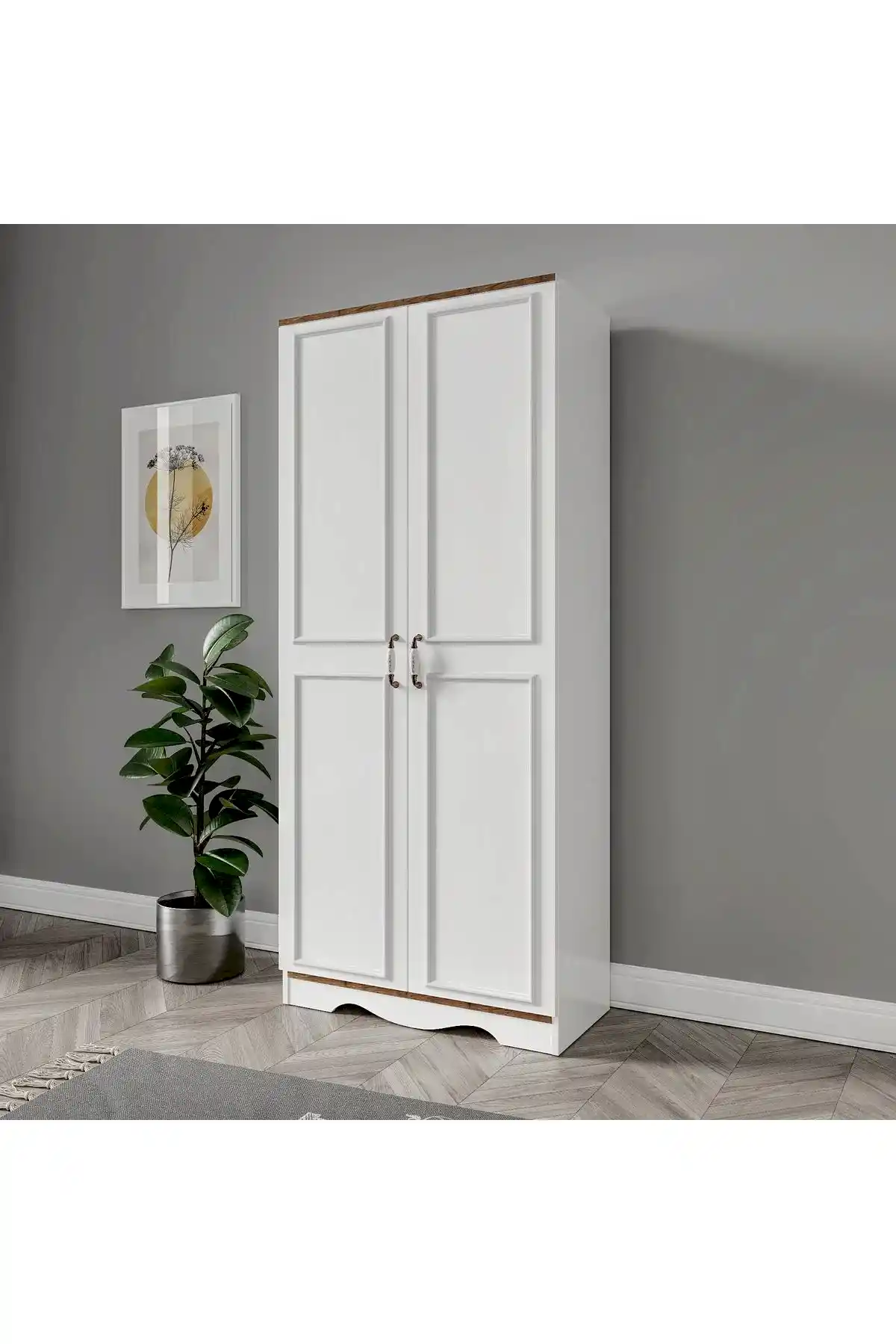 KZNMOB HOME Kartopu Country Konserve, Kavanoz, Erzak Dolabı - Tamamı 1. Kalite MDF