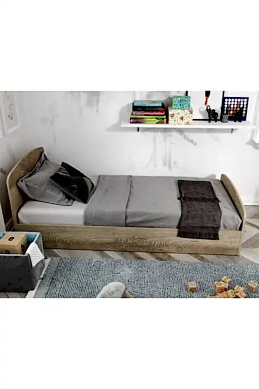 KZNMOB HOME Soft Tek Kişilik Mdf Karyola - 90 Cm X 190 Cm Yataklarla Uyumlu