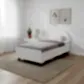 KZNMOB HOME Tek Kişilik Bohem Tarzda Karyola Beyaz - Tamamı 1. Kalite MDF